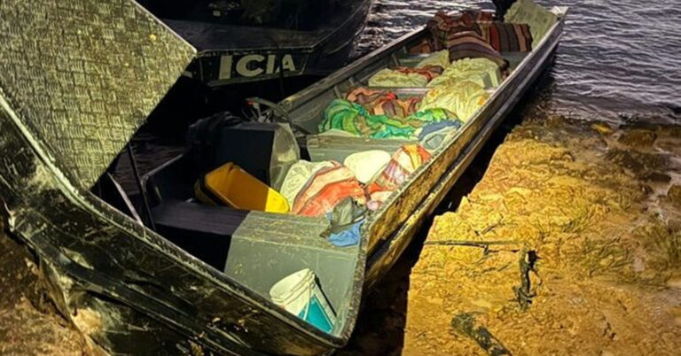 FICCO apreende cerca de 800 kg de drogas no Rio Negro e prende três pessoas no Amazonas